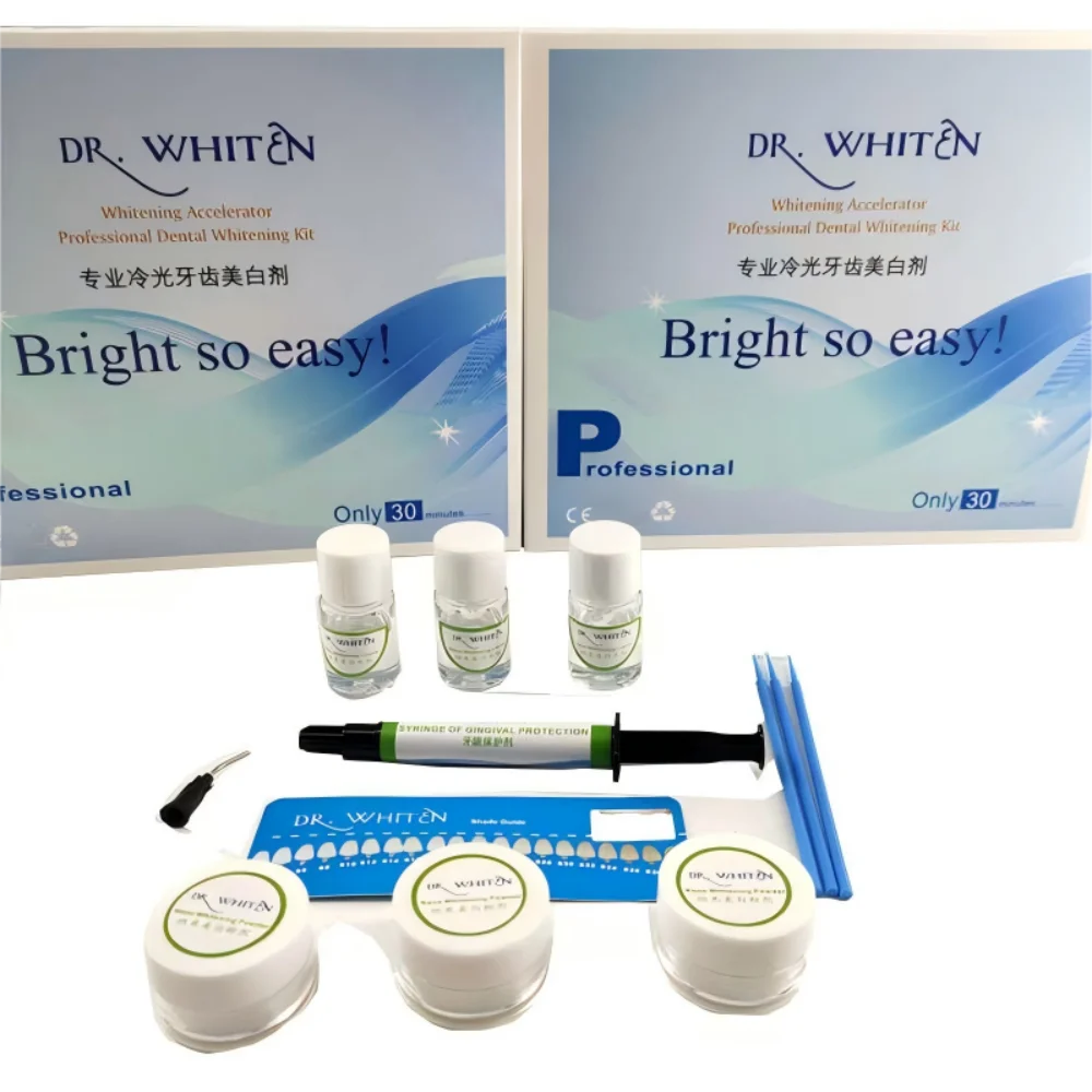 Teeth Whitening Results - Set Pemutih Gigi 35% HP Bleaching