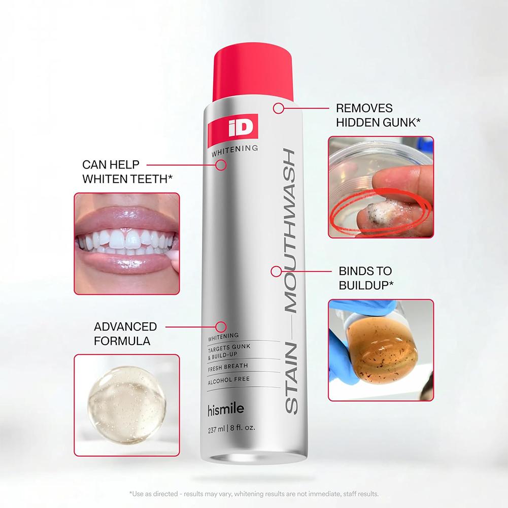 Teeth Whitening Hismile - Hismile iD Obat Kumur Bebas Alkohol