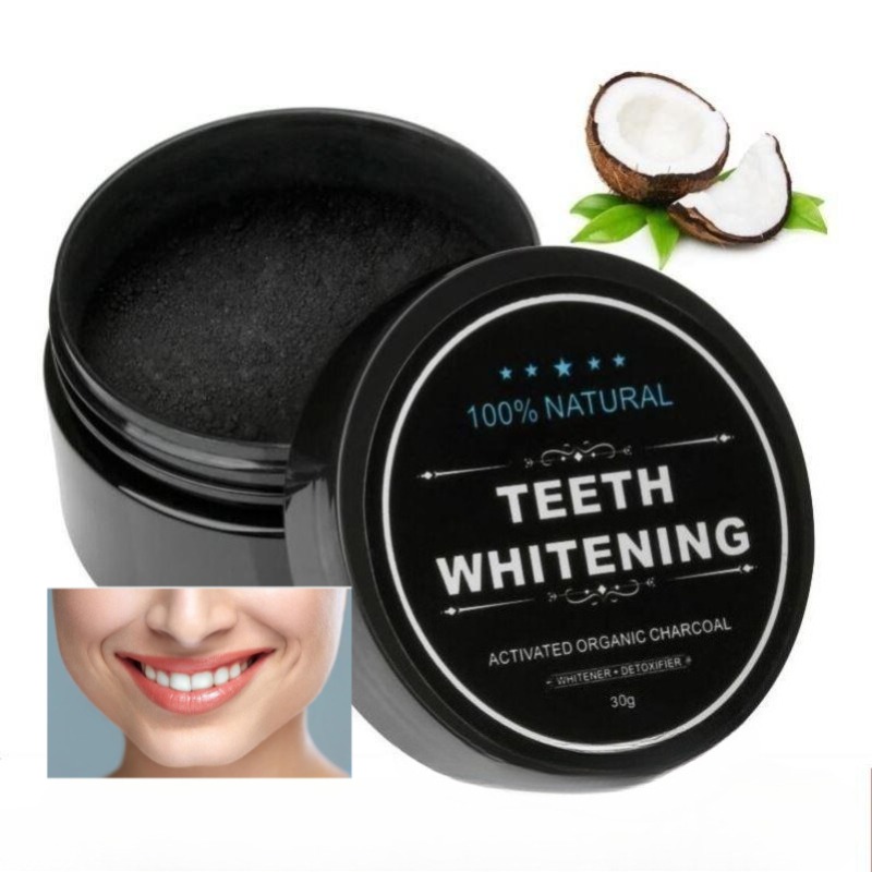 Teeth Whitening Filter - 1 Kotak Bubuk Pemutih Gigi Arang