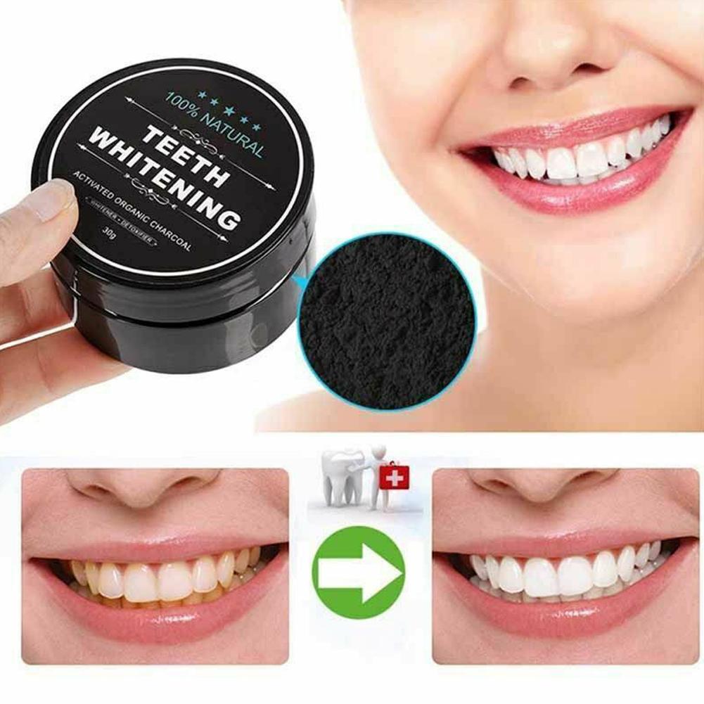 Teeth Whitening Filter - Bubuk Arang Aktif Organik Pembersih Gigi
