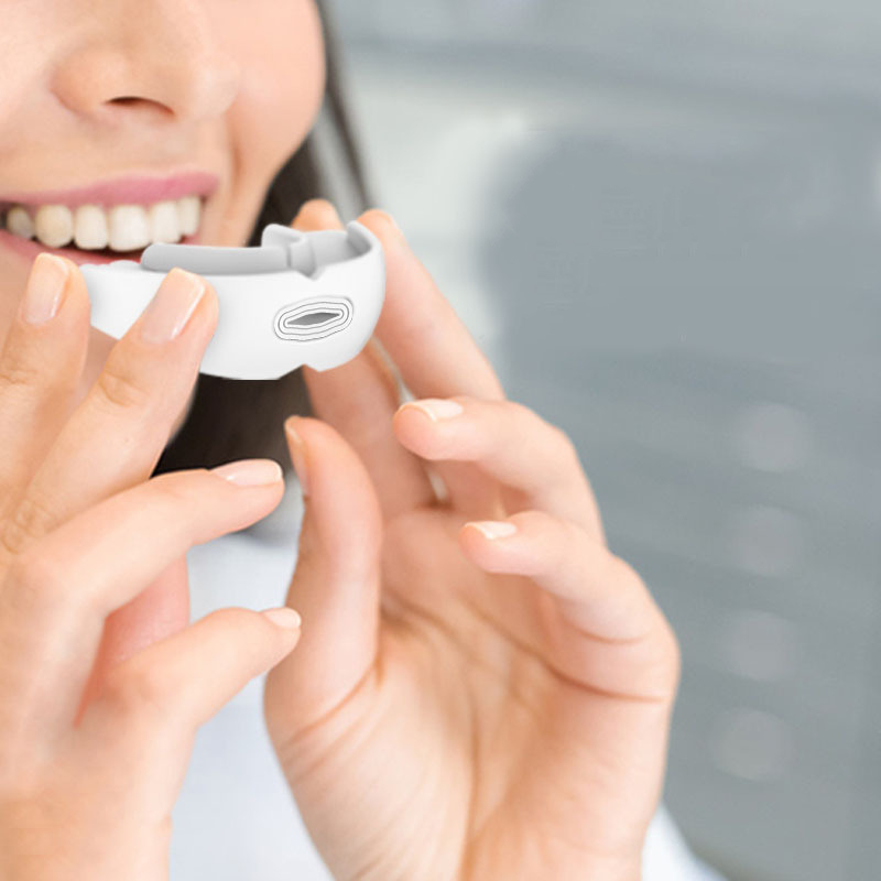Teeth Whitening Mouth Guard - Bruxism Anti Mendengkur Pelindung Mulut Tidur