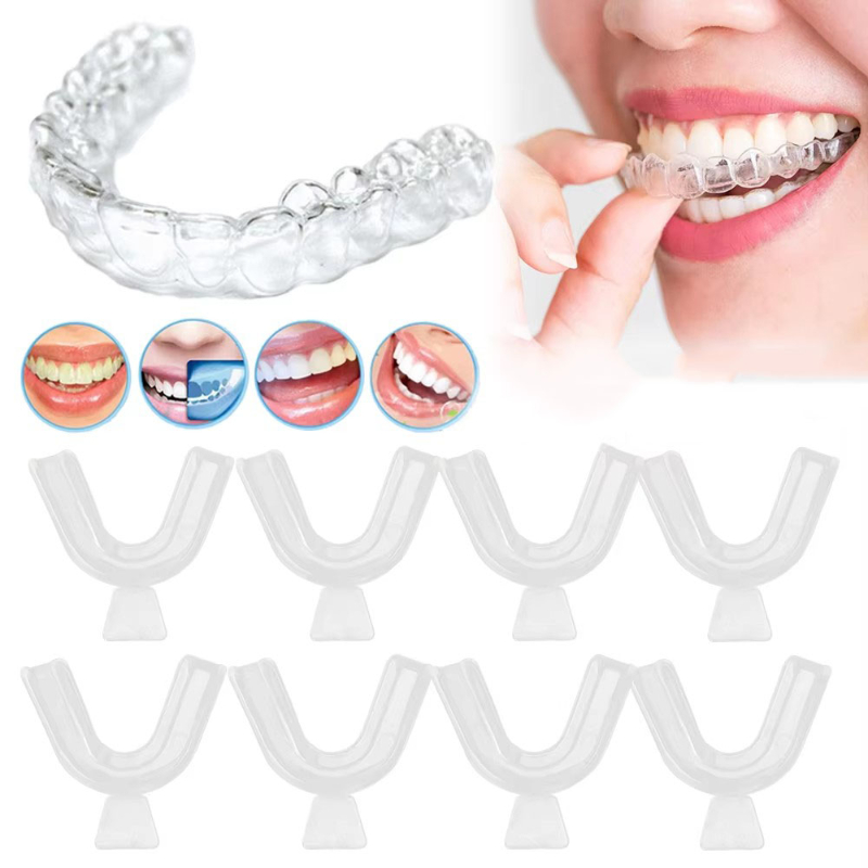 1/3/6 Pasang Pelindung Mulut S - Teeth Whitening Mouth Guard ulasan dan harga