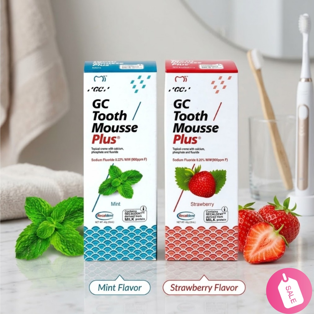 Pasta Gigi Mousse Rasa Buah GC - Teeth Whitening Results ulasan dan harga