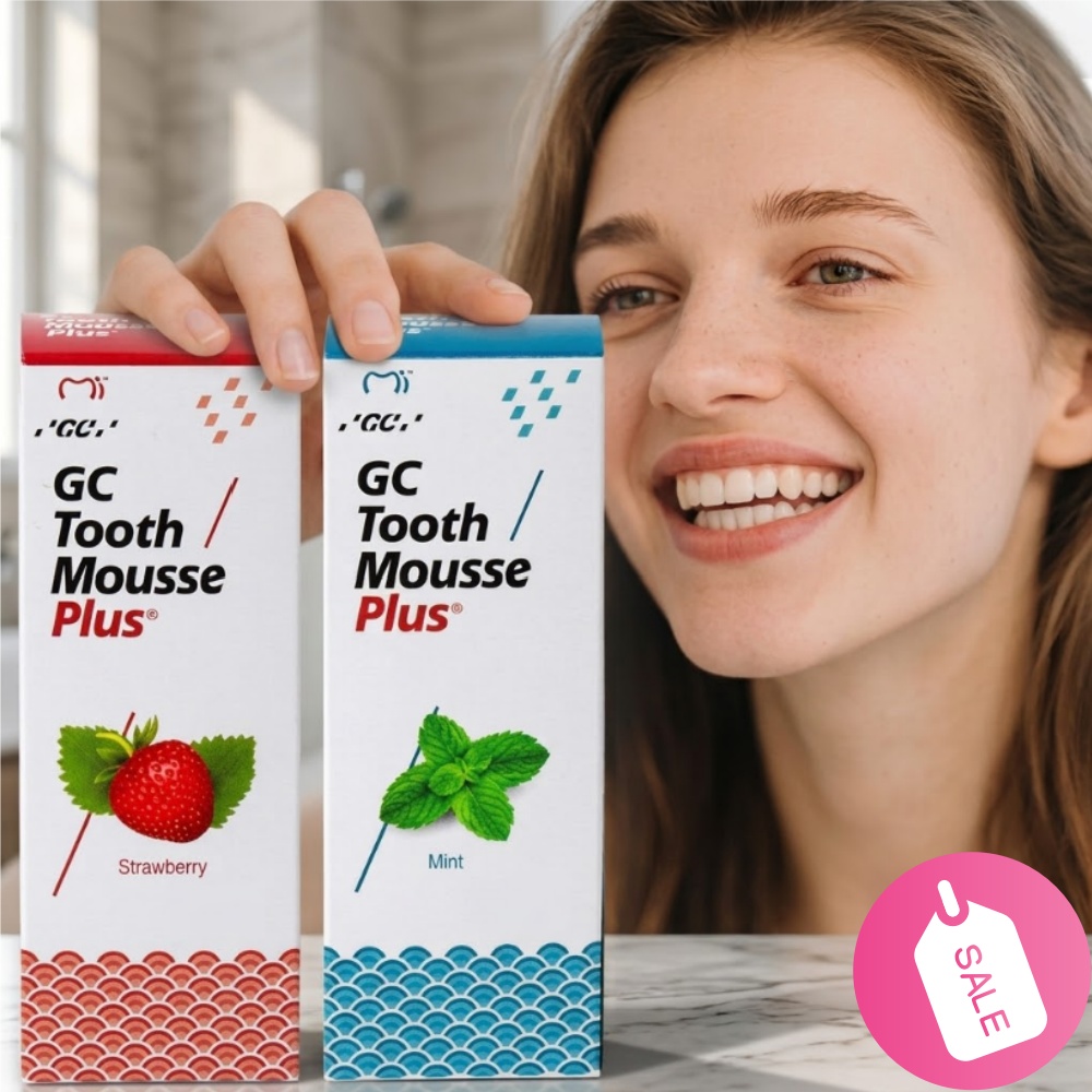Pasta Gigi Mousse Rasa Buah GC - Teeth Whitening Results ulasan dan harga