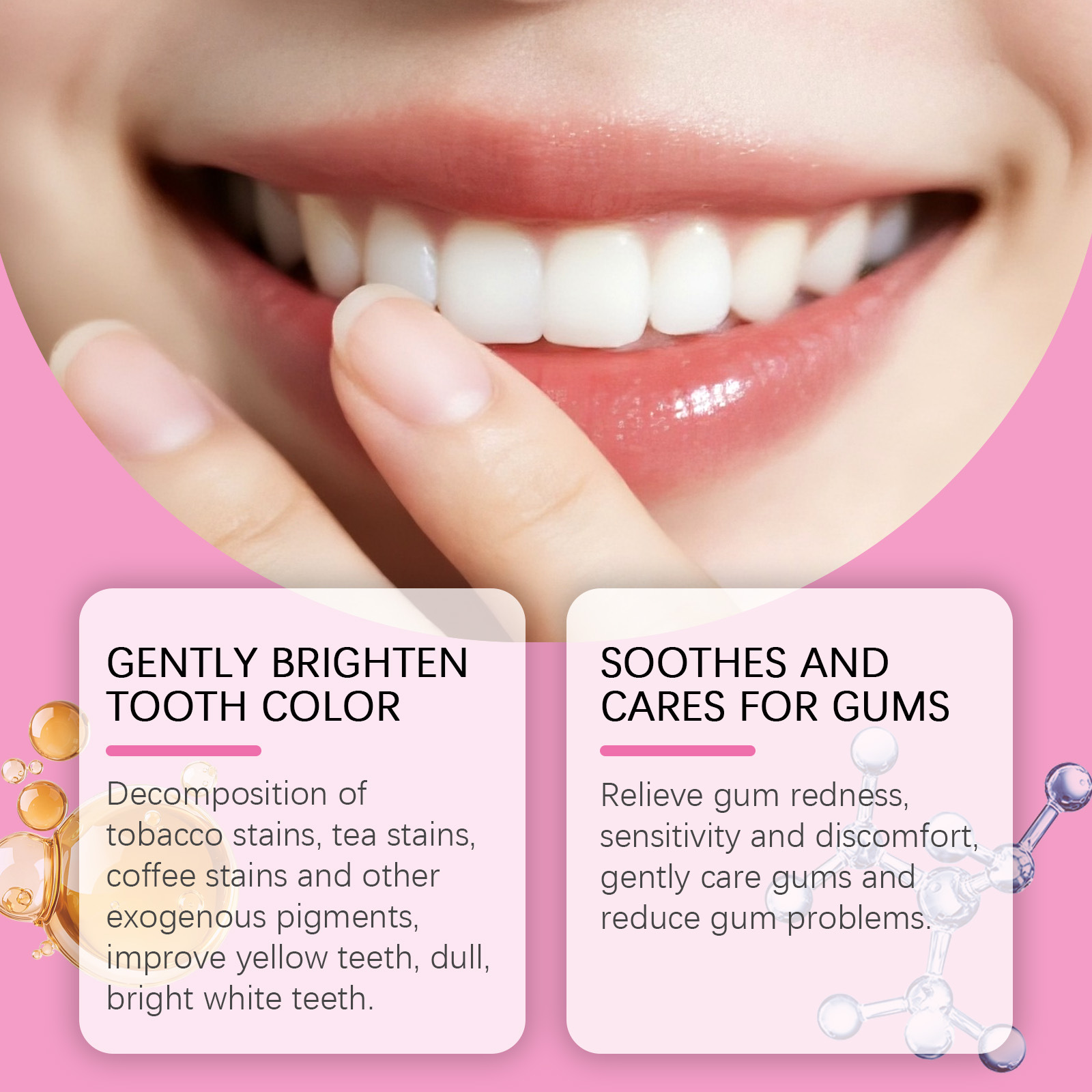Serum Pemutih Gigi Pembersih M - Teeth Whitening Serum ulasan dan harga