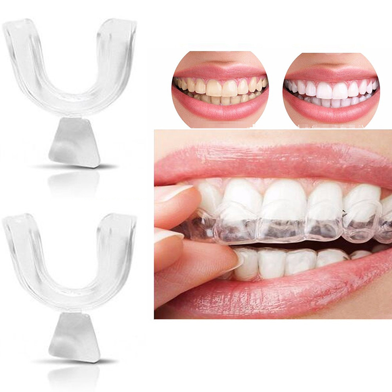 Pelindung Gigi Silikon Nyaman  - Teeth Whitening Mouth Guard ulasan dan harga