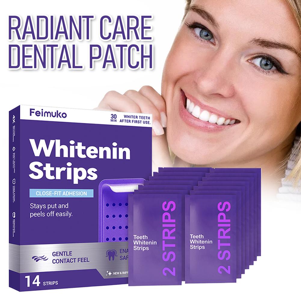 Strip Pemutih Gigi Ungu, Peraw - Teeth Whitening Strips Crest ulasan dan harga
