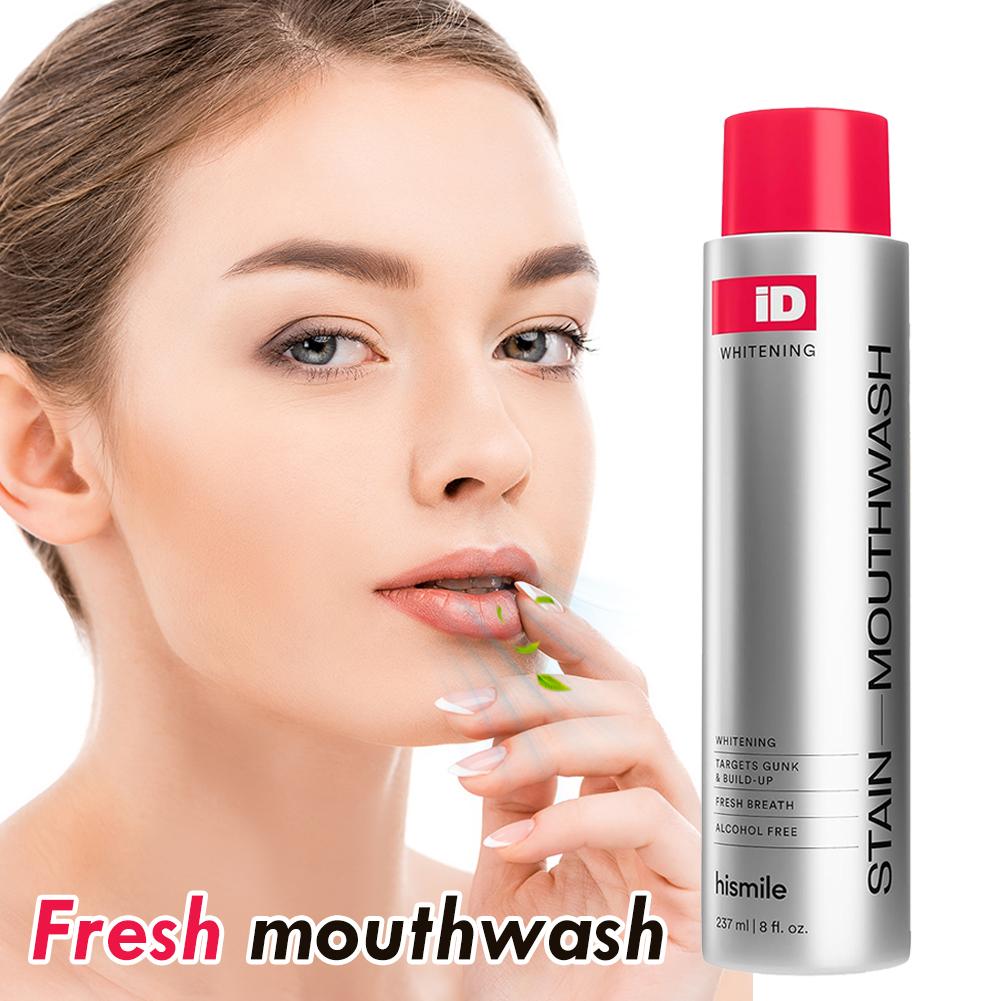 Hismile iD Obat Kumur Bebas Al - Teeth Whitening Hismile ulasan dan harga