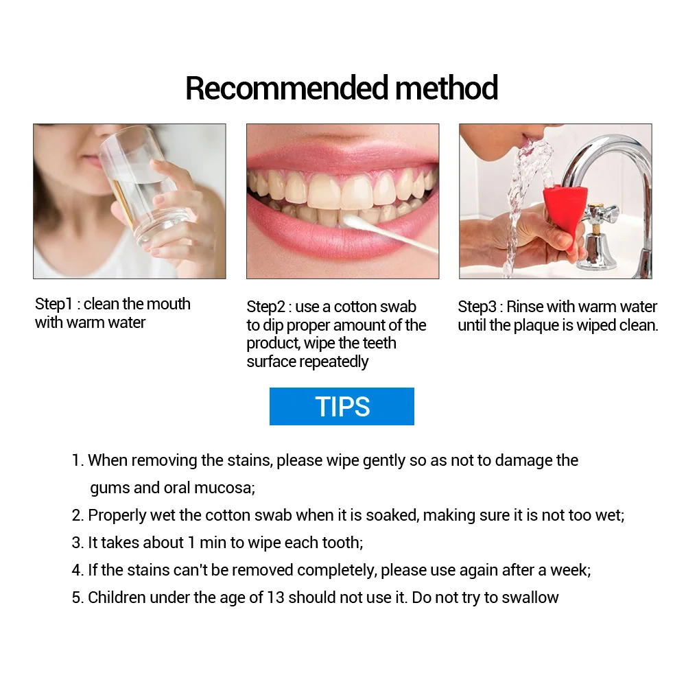 FTEENPLY Bubuk Esensi Pemutih  - Teeth Whitening Results ulasan dan harga