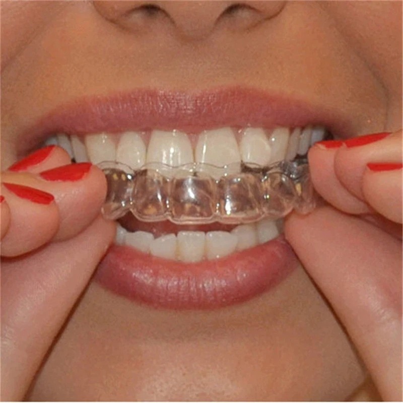 Pelindung mulut tidur Anti men - Teeth Whitening Mouth Guard ulasan dan harga
