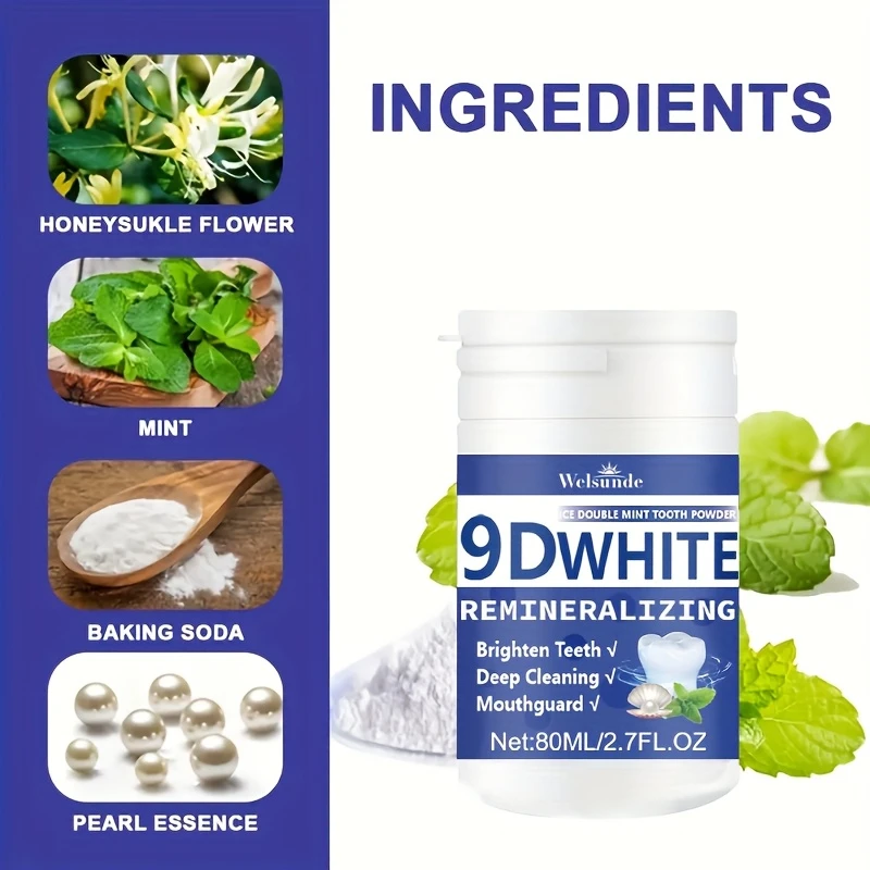 Bubuk Gigi Hidroksiapatit Remi - Teeth Whitening Results ulasan dan harga