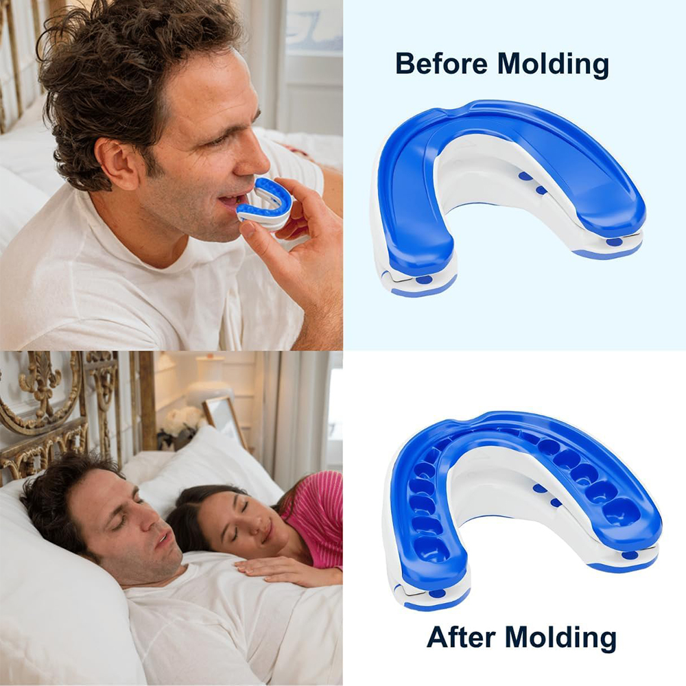 Pelindung mulut Anti mendengku - Teeth Whitening Mouth Guard ulasan dan harga