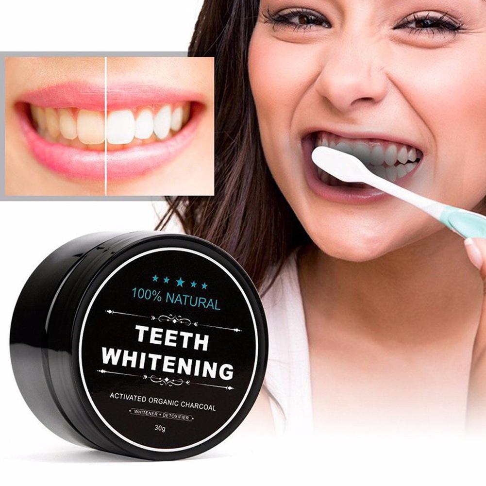 Bubuk Arang Aktif Organik Pemb - Teeth Whitening Filter ulasan dan harga