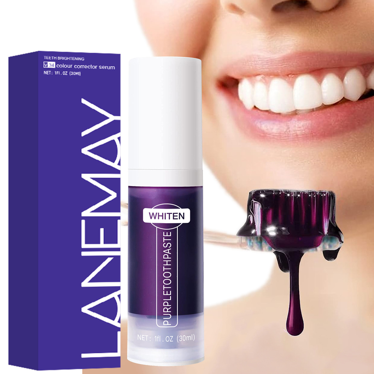Serum Pemutih Gigi dengan Warn - Teeth Whitening Serum ulasan dan harga