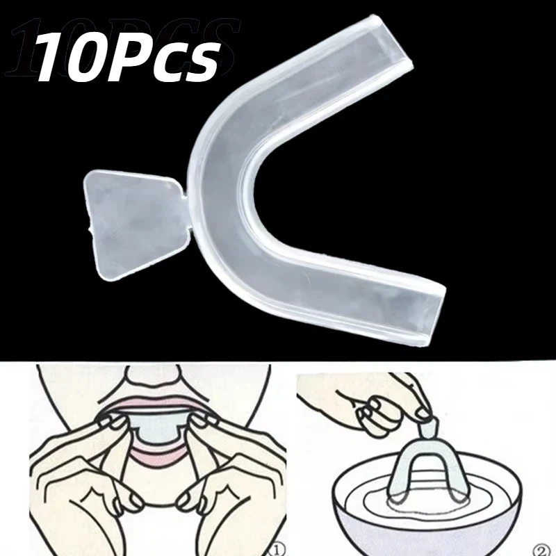 10Pcs/set Pelindung Mulut Sili - Teeth Whitening Mouth Guard ulasan dan harga