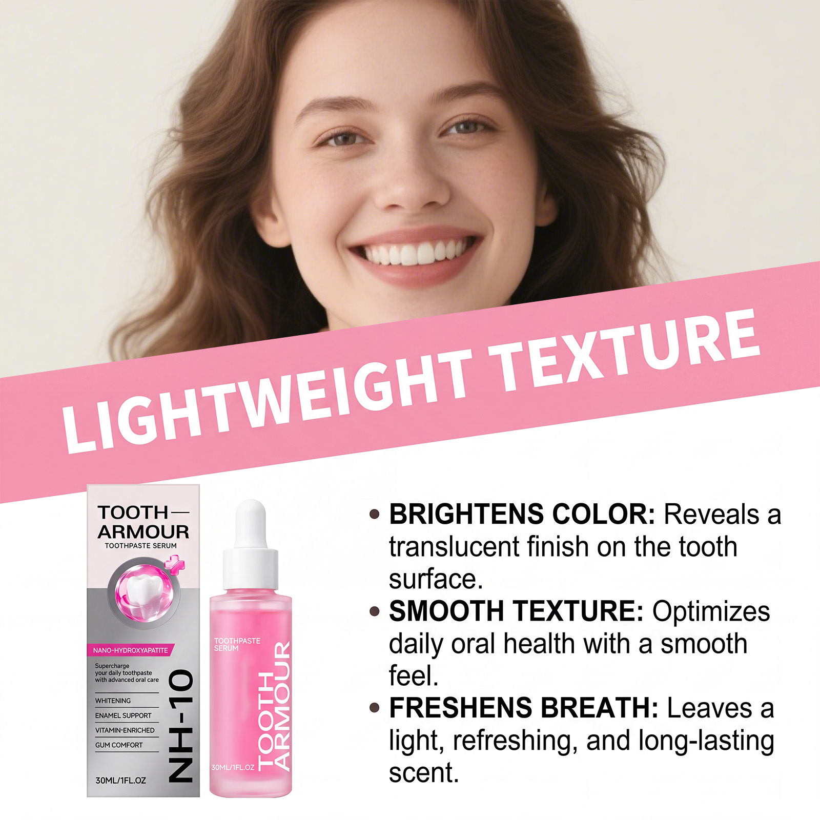 Serum Pemutih Gigi Nano-Hidrok - Teeth Whitening Serum ulasan dan harga